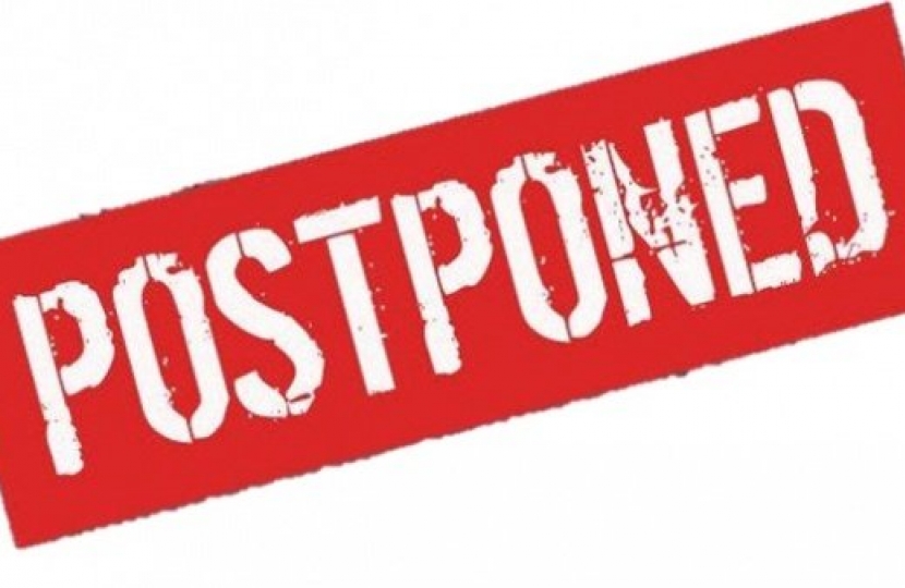 postponed