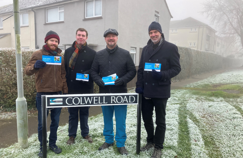 Campaigning in Berinsfield